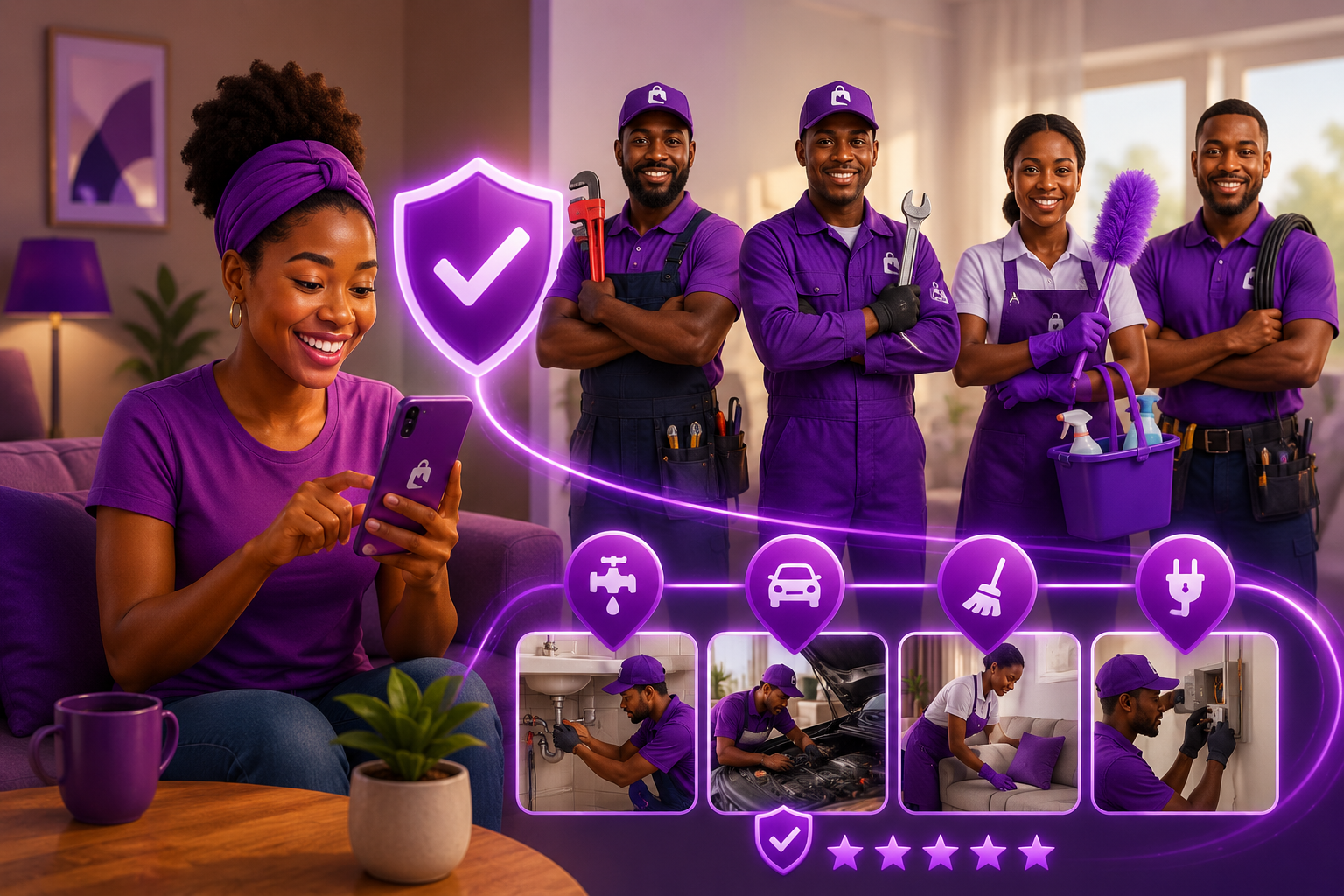 Hire professionals on Fixme